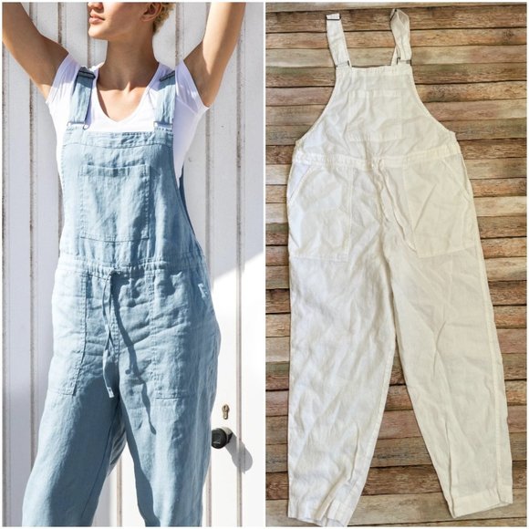 notPERFECTLINEN Pants - notPERFECTLINEN Everest Overalls Jumpsuit